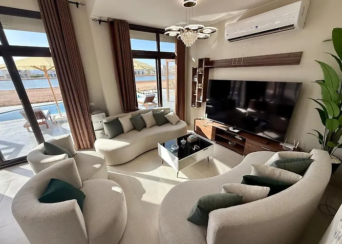 Villa Sunny 4br Nanny With Private Heated Pool And Jacuzzi In Elgouna Hurgada