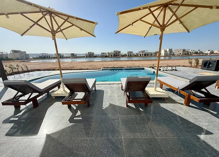 Villa Sunny 4br Nanny With Private Heated Pool And Jacuzzi In Elgouna Hurgada